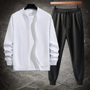 2-Piece Men’s Premium Cotton Fleece Tracksuit