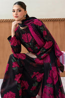 3 Pcs Women's Unstitched Digital Print Suit